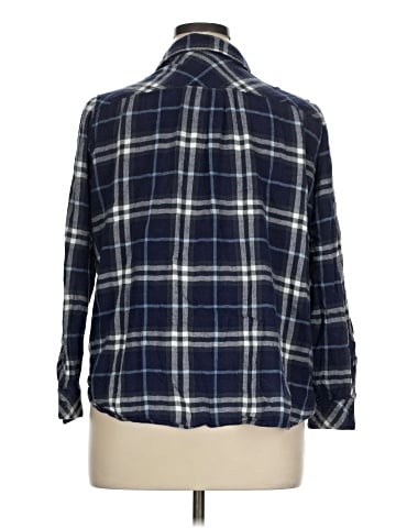 Well Worn 3/4 Sleeve Button-Down Shirt (view 2)