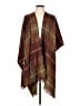 Woolrich 100% Polyester Brown Poncho One size - photo 1