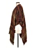 Woolrich 100% Polyester Brown Poncho One size - photo 5