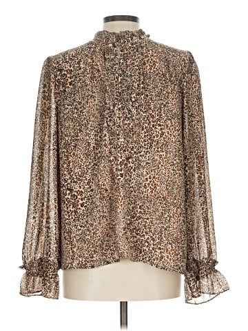 CeCe Long Sleeve Blouse (view 2)