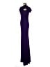 Xscape Purple Cocktail Dress Size 4 - photo 5