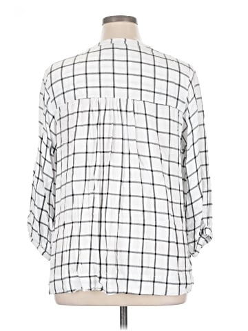 Wrangler Jeans Co 3/4 Sleeve Blouse (view 2)