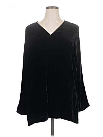 Lafayette 148 New York Long Sleeve Blouse (view 1)