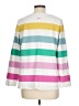 Joules 100% Cotton Stripes White Long Sleeve Top Size 10 - photo 2