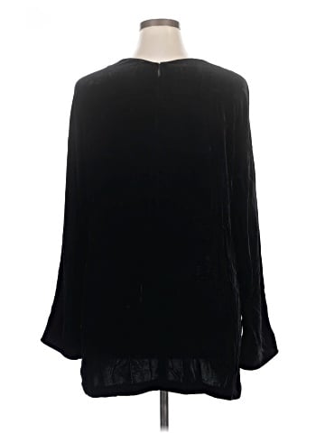 Lafayette 148 New York Long Sleeve Blouse (view 2)