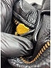 Acne Studios 100% Leather Gray Black Zip Accent Leather Jacket  Size EU 36 / US 6 - photo 6