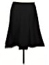George Solid Black Formal Skirt Size 12 - photo 1