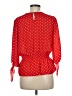 Wishful Park 100% Polyester Red 3/4 Sleeve Blouse Size M - photo 2