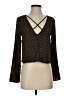 Forever 21 100% Polyester Black Long Sleeve Blouse Size S - photo 1