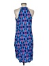 Escapada 100% Rayon Print Blue Cocktail Dress Size M - photo 2