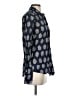 J.Crew 100% Cotton Paisley Blue Long Sleeve Blouse Size 4 (tall) - photo 4