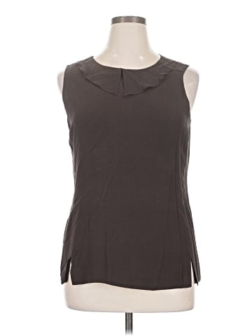 Dana Buchman Sleeveless Silk Top (view 1)