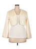 Allegra K 100% Polyester Ivory Cardigan Size XXL - photo 1