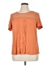 Daniel Rainn Orange Short Sleeve Top Size XL - photo 1
