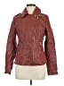Guess 100% Polyurethane Burgundy Jacket Size M - photo 1