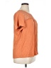 Daniel Rainn Orange Short Sleeve Top Size XL - photo 4