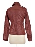 Guess 100% Polyurethane Burgundy Jacket Size M - photo 2