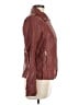 Guess 100% Polyurethane Burgundy Jacket Size M - photo 4