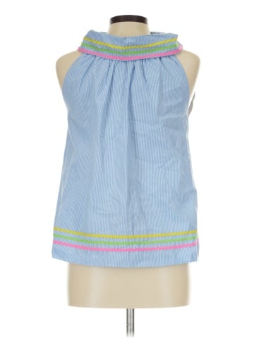 Sail to Sable Sleeveless Button-Down Shirt (view 2)