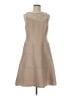 Anne Klein Tan Cocktail Dress Size M (estimated) - photo 1