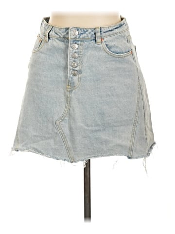 Signature 8 Denim Skirt (view 1)