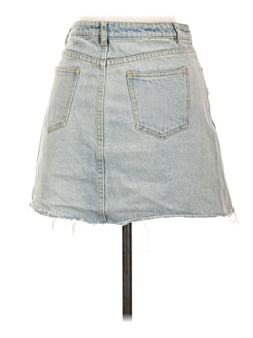 Signature 8 Denim Skirt (view 2)
