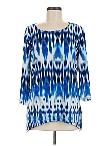 Travelers by Chico's 3/4 Sleeve Blouse (view 1)