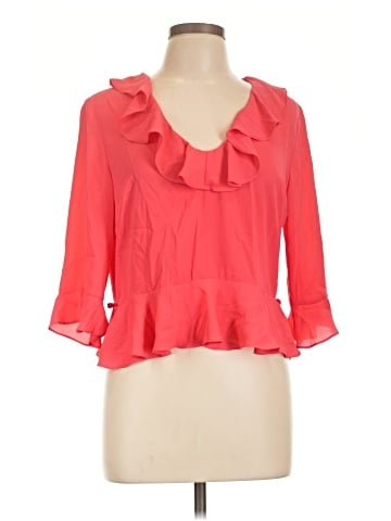 Topshop 3/4 Sleeve Blouse (view 1)