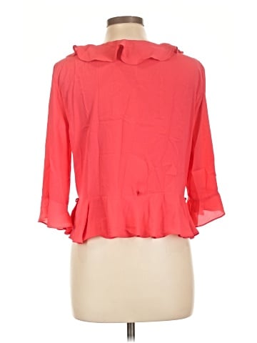 Topshop 3/4 Sleeve Blouse (view 2)