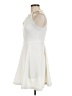 B. Darlin Solid Ivory Cocktail Dress Size 9 - photo 5