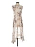 Maje 100% Polyester Floral Ivory Cocktail Dress Size Sm (1) - photo 1