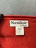 North Style 100% Cotton Red Cardigan Size XL - photo 7