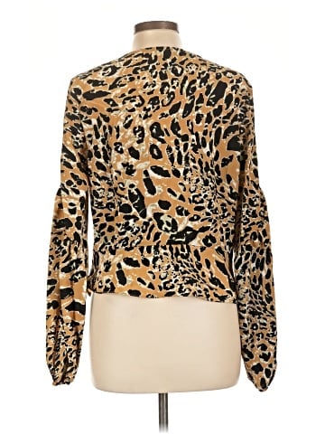 Topshop Long Sleeve Blouse (view 2)