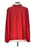 Paraphrase 100% Polyester Red Long Sleeve Blouse Size L - photo 2