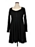 Torrid Solid Black Casual Dress Size Lg Plus (0) - photo 1
