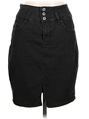 ROYALTY Denim Skirt (view 1)