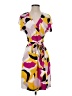 Nine West Print Yellow Pink Casual Dress Size S - photo 1