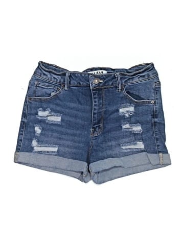 Wax Jean Denim Shorts (view 1)