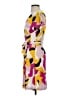 Nine West Print Yellow Pink Casual Dress Size S - photo 5