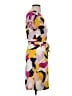 Nine West Print Yellow Pink Casual Dress Size S - photo 4