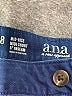 a.n.a. A New Approach Solid Blue Shorts Size 8 - photo 3