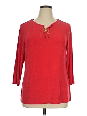 Travelers by Chico's 3/4 Sleeve Blouse (view 1)