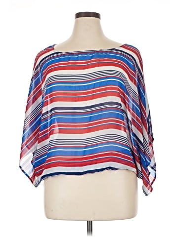 Charming Charlie 3/4 Sleeve Blouse (view 1)