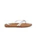 Volcom White Flip Flops Size 8 - photo 1