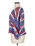 Charming Charlie 100% Polyester Blue 3/4 Sleeve Blouse Size L - photo 5