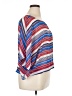 Charming Charlie 100% Polyester Blue 3/4 Sleeve Blouse Size L - photo 4