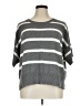 Banana Republic Stripes Gray Pullover Sweater Size XL - photo 1