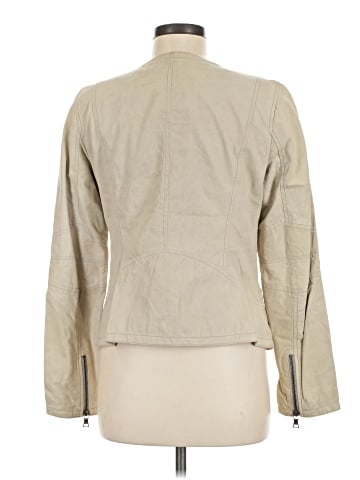 Banana Republic Monogram Leather Jacket (view 2)