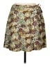 Toad & Co Print Yellow Casual Skirt Size M - photo 1