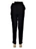 Ann Taylor 100% Polyester Solid Black Track Pants Size XS - photo 2
